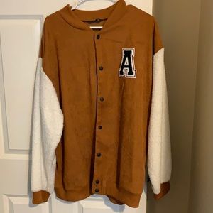 Sherpa Corduroy Bomber Jacket